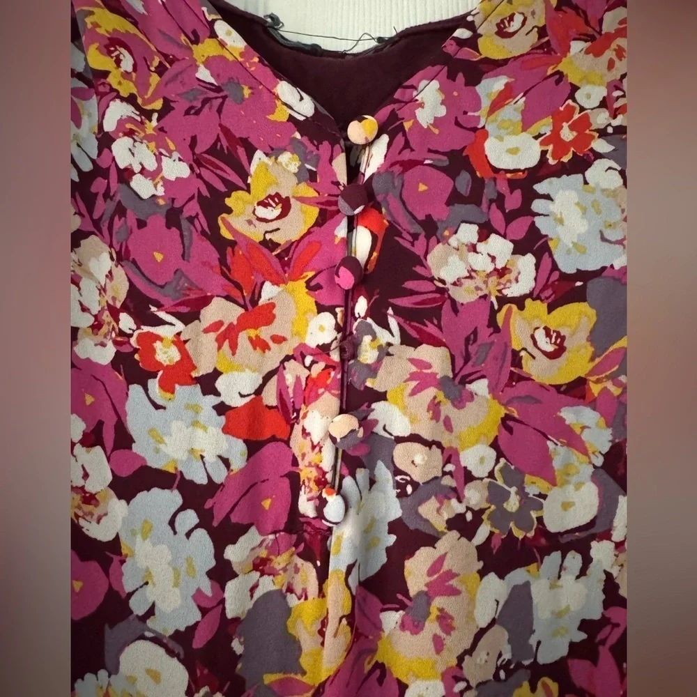 kmart floral sleeveless